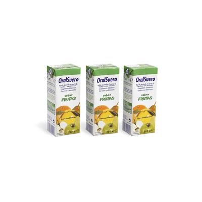 ORALSUERO SABOR FRUTAS BRIK 3X200 ML