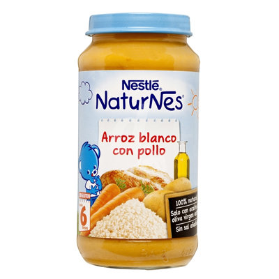 NESTLE TARROS ARROZ BLANCO Y POLLO 250GR