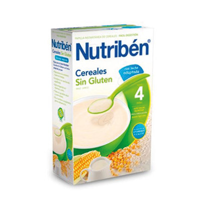 NUTRIBEN SIN GLUTEN C/LECHE 300 G.