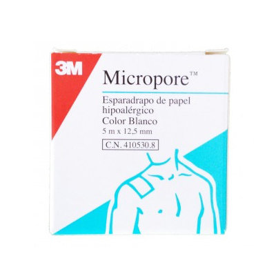 ESPARADRAPO MICROPORE BLANCO 5X1,25