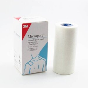 ESPARADRAPO MICROPORE BLANCO 10MX10CM
