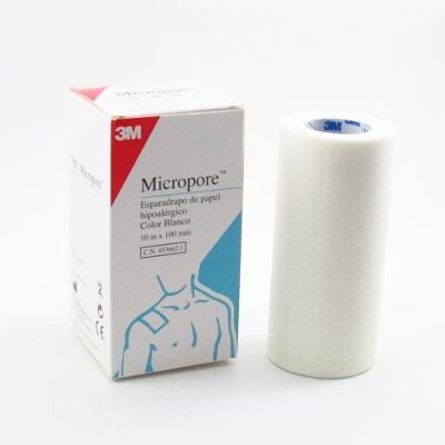 ESPARADRAPO MICROPORE BLANCO 10MX10CM