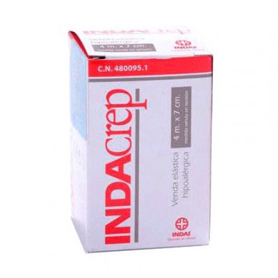 VENDA ELASTICA INDACREP  4X 7 CM.