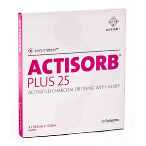 ACTISORB PLUS 25 CARBON PLAT 10,5X10,5 3