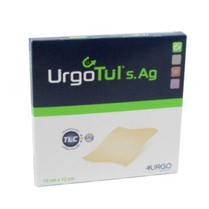 URGOTUL AG/SILVER 10X12 3 UNIDADES