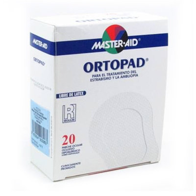 PARCHES OCULARES ORTOPAD REGULAR 20 UD