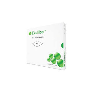 EXUFIBER APOSITO AG+ 10X10CM 3 UDS