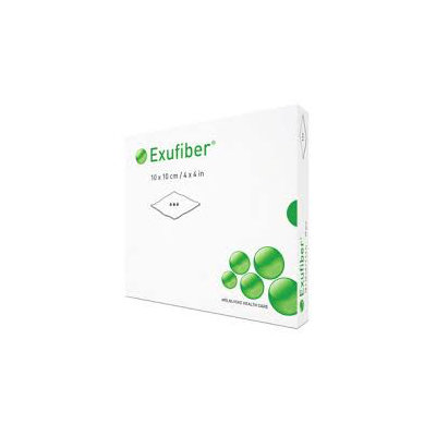 EXUFIBER APOSITO AG+ 10X10CM 3 UDS