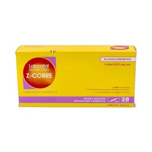 LABCATAL 19 ZINC-COBRE 28 AMPOLLAS