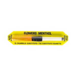 CIGARRILLOS FLOWERS MENTOL 3 PIEZAS 12 U