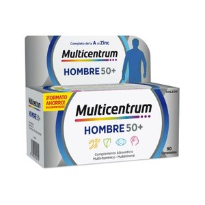 MULTICENTRUM HOMBRE 50+ 90 COMPRIMIDOS
