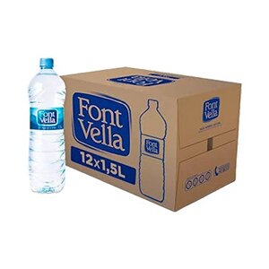 AGUA FONTVELLA PET 1.50 L 12 UD