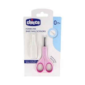TIJERA CHICCO SEGURIDAD ROSA