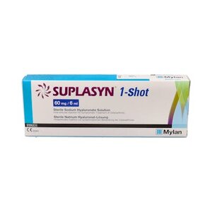 SUPLASYN 1-SHOT JERINGA PRECARG 60MG/6ML