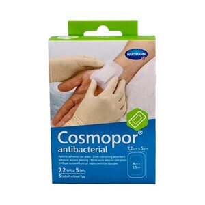 COSMOPOR ANTIBACTERIAL LF 7,5X5 CM 5 APO