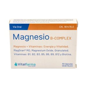 MAGNESIO B COMPLEX 30 CAP VITALFARMA