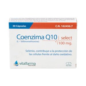COENZIMA Q10 SELECT 100MG 30 CAPS