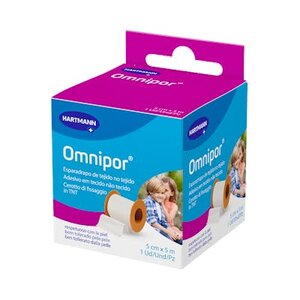 ESPARADRAPO OMNIPOR NF PAPEL 5 CM x 5CM