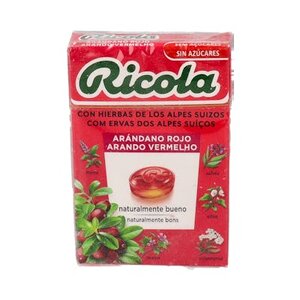 RICOLA CARAMELOS S/A ARANDANO ROJO