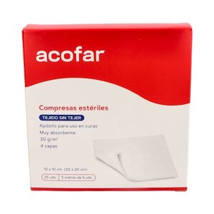 ACOFAR COMPRESAS ESTER TEJIDO S/TEJER 25