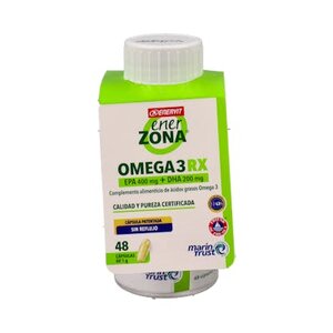 ENERZONA OMEGA 3 RX 48 CAPSULAS