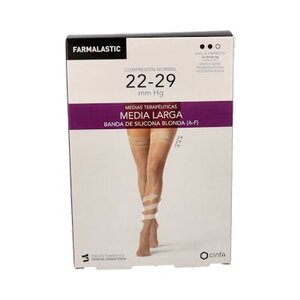 MEDIA LARGA FARMALASTIC CAMEL BLOND  GDE