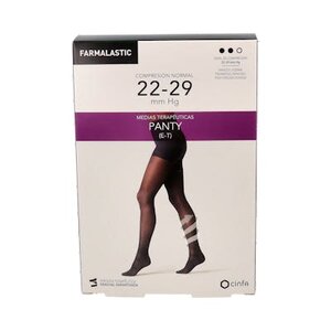 PANTY FARMALASTIC NEGRO T/PEQ