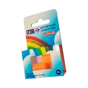 TAPONES ITOH OIDOS ESPUMA AMARI/ROSA 4U