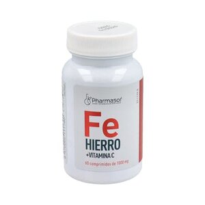 HIERRO + VITAMINA C PH SP 60 COMP