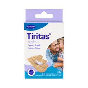 TIRITAS SENSITIVE 20 UND. SURTIDAS