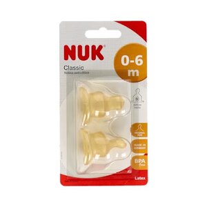 TETINA NUK 1 LECHE LATEX 2 UND