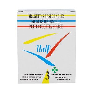 BRAGUITA DESECHABLES UALF GRANDE 3 UND