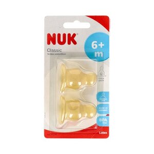 TETINA NUK 2 ALIMENTO LATEX 2 UND