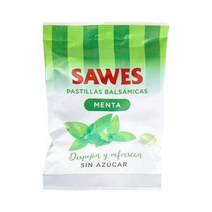SAWES CARAMELOS MENTA S/AZUCAR BOLSA
