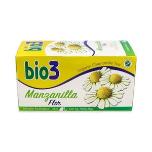 BIE 3 MANZANILLA FLOR ECOLOGICA 25 FILTR