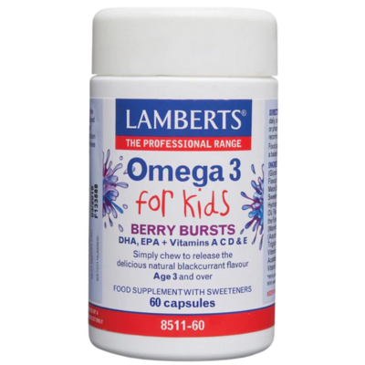 OMEGA 3 PARA NIÑOS 60 CAPS LAMBERTS