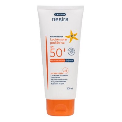 NESIRA LOCION SOLAR PEDIATRI SPF50 200ML