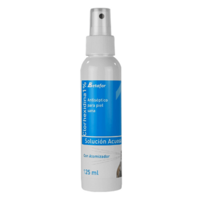 CLORHEXIDINA BETAFAR SOL 1% SPRAY 125 ML