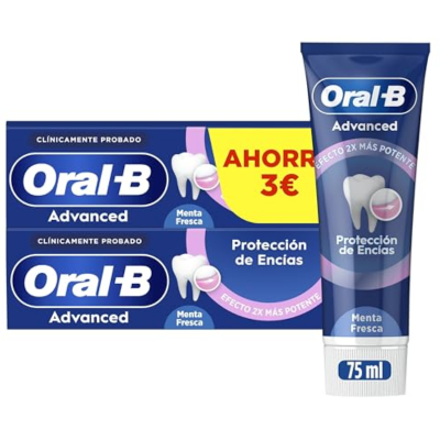 ORAL B ADVANCED PROTE ENCIAS PAST 2X75ML
