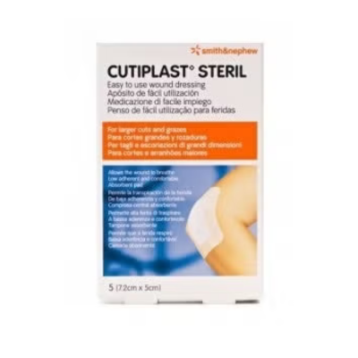 CUTIPLAST STERIL 7,2X5 5 APOSITOS