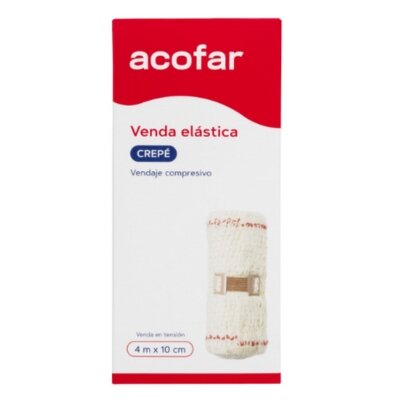 ACOFAR VENDA ELASTICA CREPE 10MX10CM