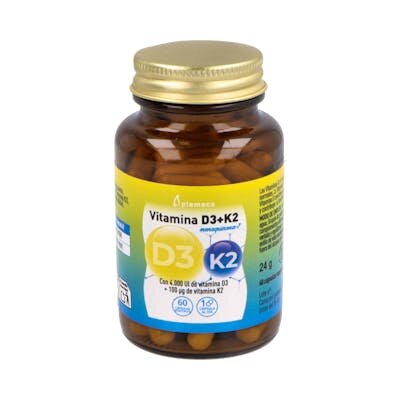 VITAMINA D3+K2 60 CAP. VEGETALES PLAMECA