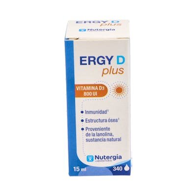 ERGY D PLUS BOTE 15 ML NUTERGIA