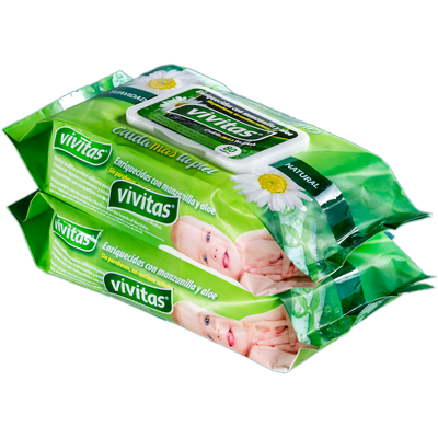 TOALLITAS HUMEDAS VIVITAS PACK 2 X 80 UD