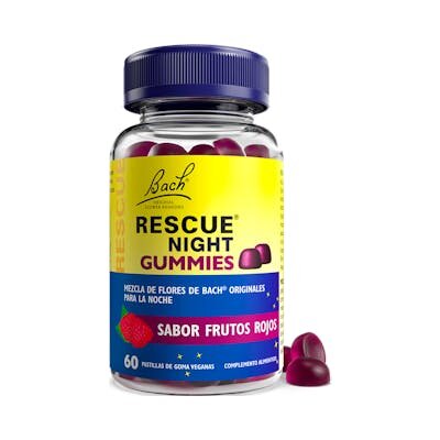 BACH RESCUE NIGHT GUMMIES 60PAST