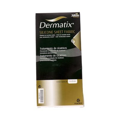 DERMATIX LAMINA SILICONA FABRIC 4X13 CM