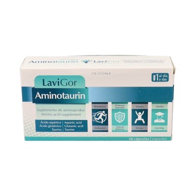 AMINOTAURIN 60 CAPSULAS