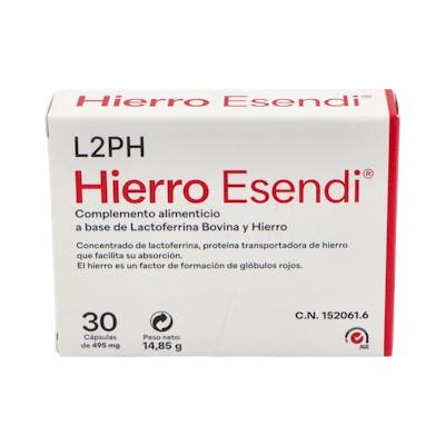 HIERRO ESENDI 30 CAPSULAS