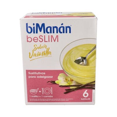 BIMANAN NATILLAS VAINILLA 250 G 6 UD