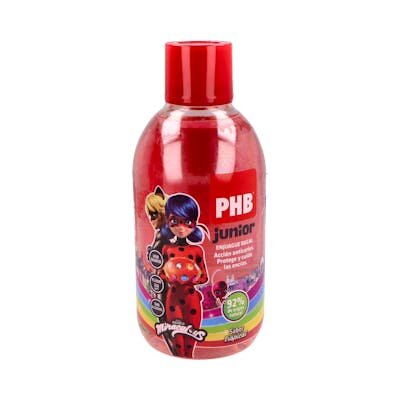 PHB JUNIOR ENJUAGUE 500 ML LADYBUG
